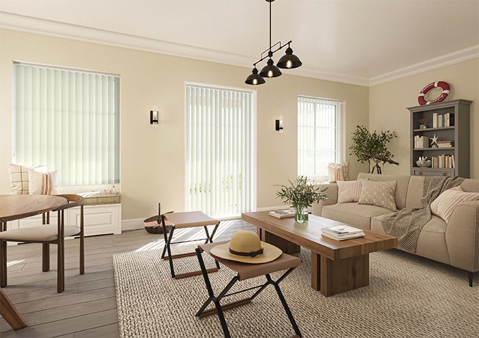 Taffeta, Beige - Vertical Blind - Image 7